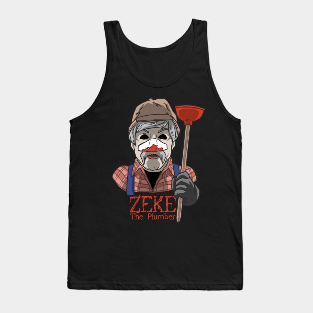 Zeke The Plumber Tank Top by azureaerrow